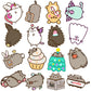 Pusheen Cat Stickers