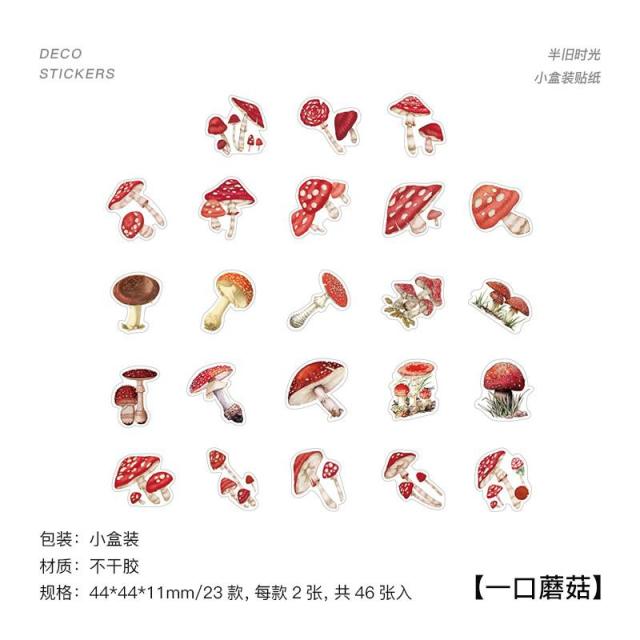 Red Mushroom Stickers