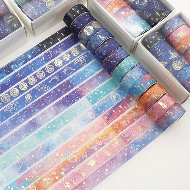 Stars Planet Washi Tape Set