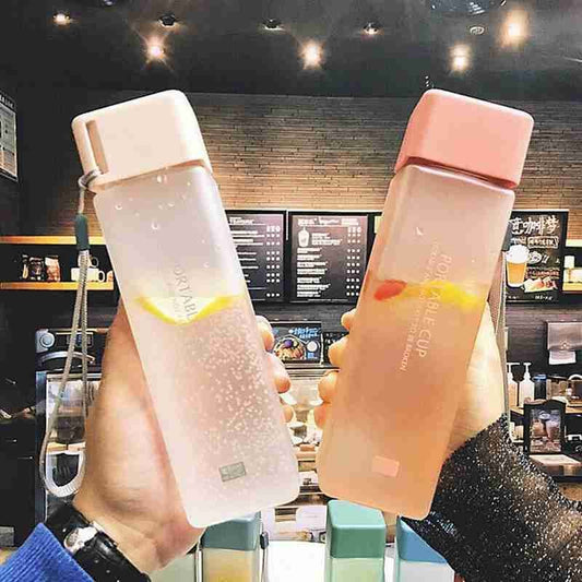 Square Portable Water Bottle