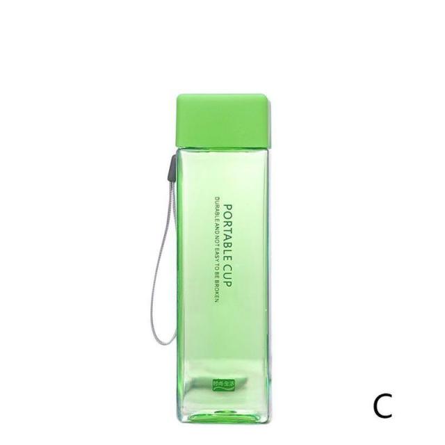 Square Portable Water Bottle