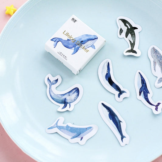 Whale Paper Stickers