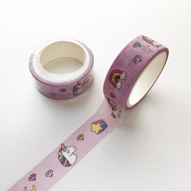 Kawaii Cartoon Decorative Tape (6 designs)