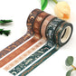 Vintage Fall Foiled Washi Tape