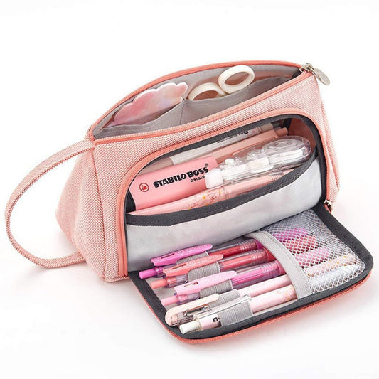 Large Multi-Compartment Pencil Case