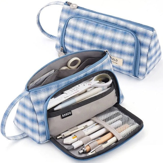 Large Multi-Compartment Pencil Case