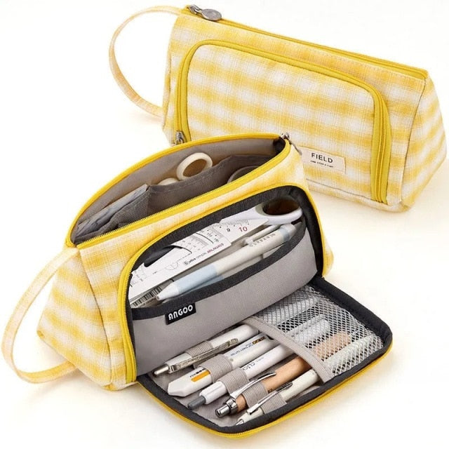 Large Multi-Compartment Pencil Case