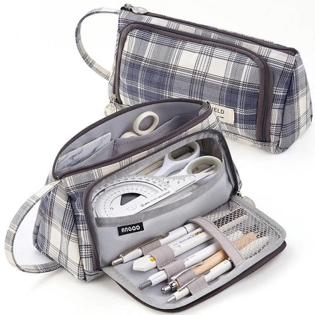 Large Multi-Compartment Pencil Case