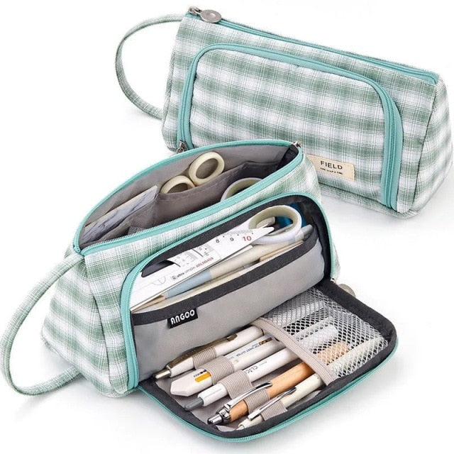 Large Multi-Compartment Pencil Case