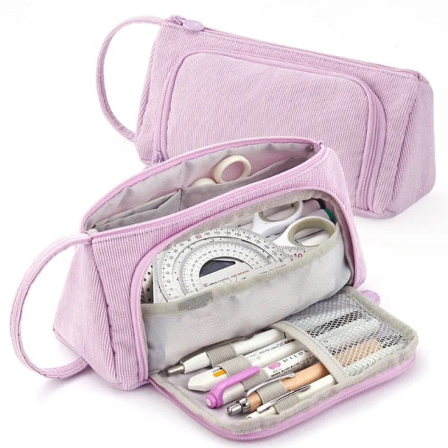 Large Multi-Compartment Pencil Case