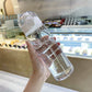 Transparent Plastic 'Hello Water' Water Bottle