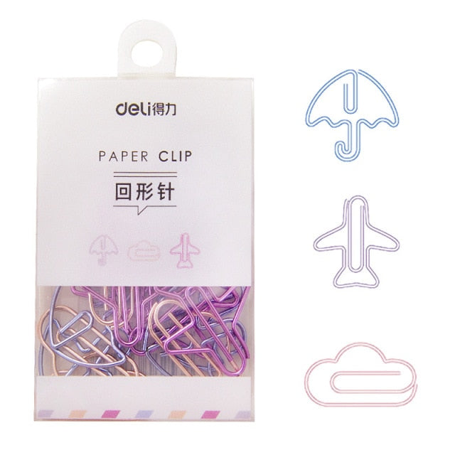 Cute Shapes Paper Clips