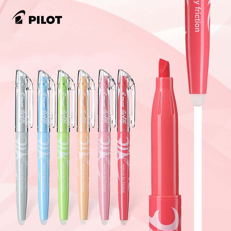 Japan PILOT Erasable Highlighter Markers (Pastel Colours)