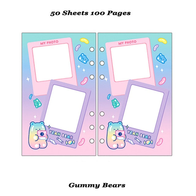 A6 Notebook Kawaii Refills