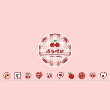 Cartoon Food Washi Tape