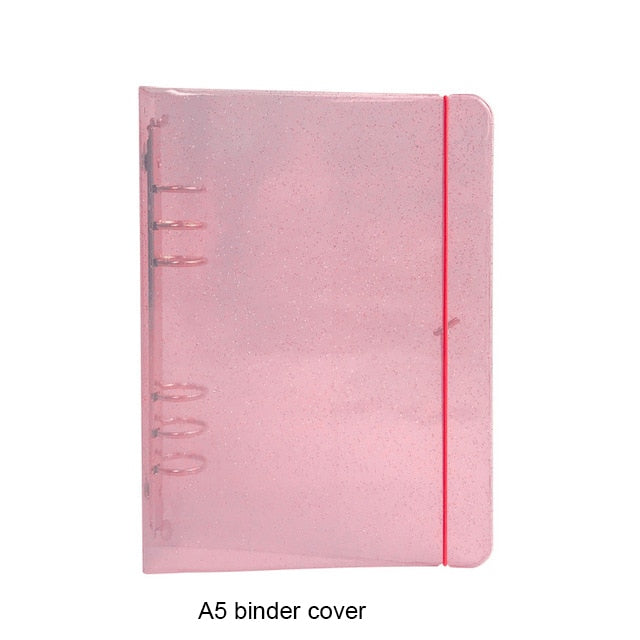 A5 Glitter Binder