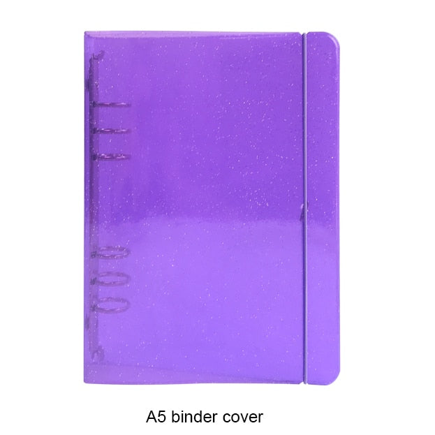 A5 Glitter Binder