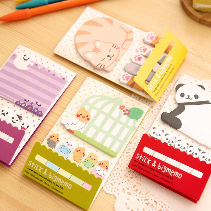 Animal Sticky Notes