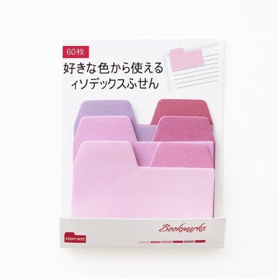 Index Divider Sticky Note Paper Tabs (5 Colours)